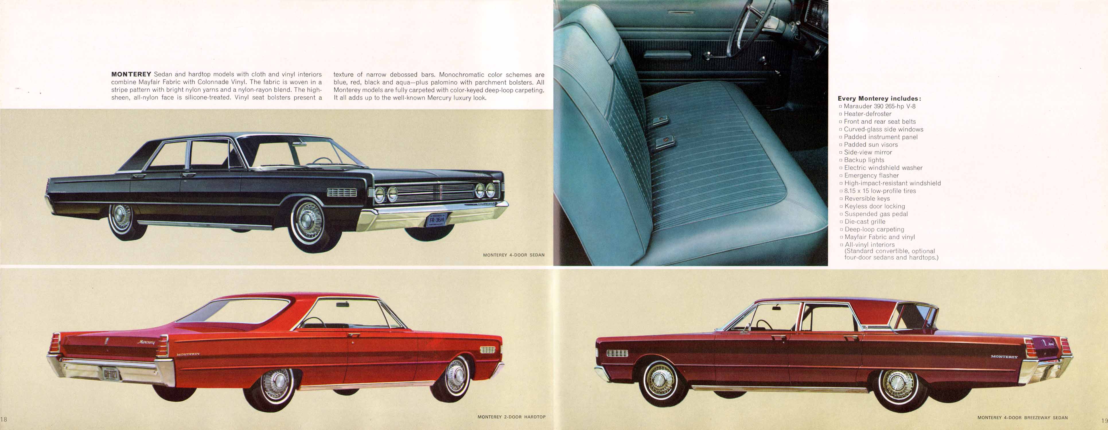 1966 Mercury Full-Size Brochure Page 11